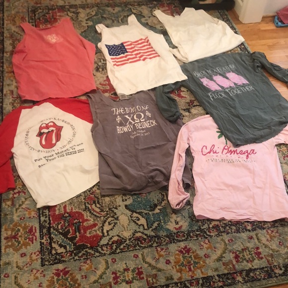 Chi Omega tanks and long sleeve - Picture 3 of 3
